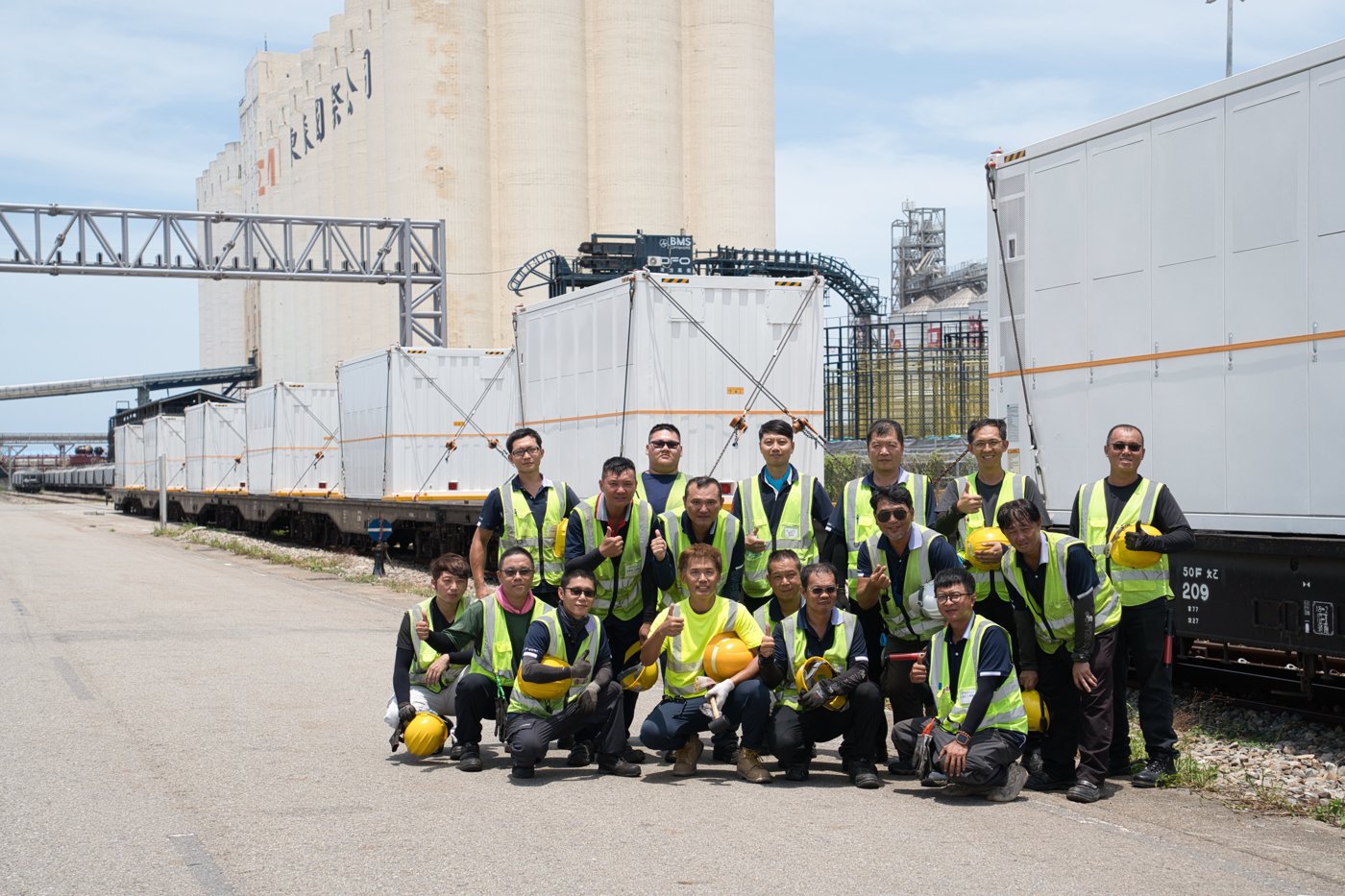 AuNexus Taitung site project crew